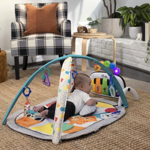 Image of Baby Einstein Kickin Tunes 5-in-1 Bundle, Music & Language Discovery Gym & Take Along Musical Baby Toy, for Ages 0 Months and Up