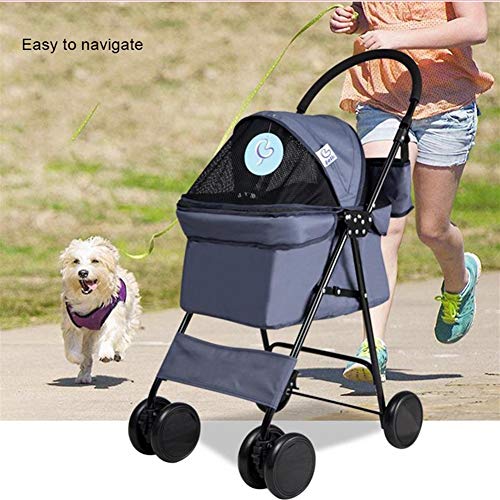 Passeggino per Cani Piccoli Cinque Passeggino Cane...