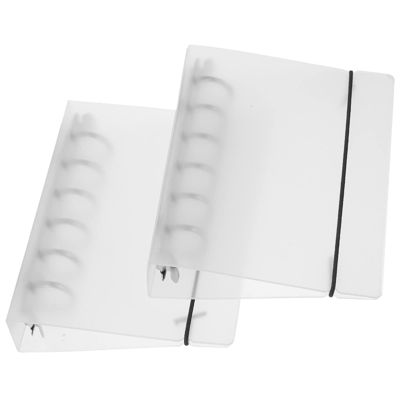 DOITOOL 10 Stück Transparente Ringbuch Hülle Strapazierfähige PP Matte Binder Schutzhülle Verschleißfest Schmutzabweisend Büro und Schulordner Organizer Nachfüllbar Leicht