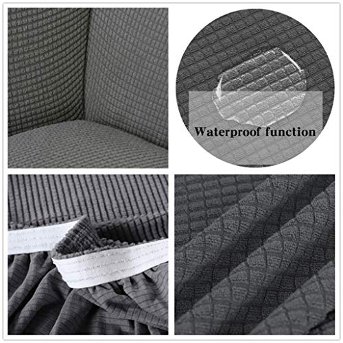 Bankovertrek, 1 stuk stretch bankovertrek, jacquard spandex, bankovertrek, waterafstotend, bankhoes - Afbeelding 4