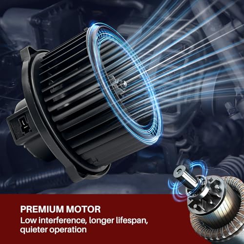 Image of 700229 AC Heater Blower Motor Fan Fit for Kia Rio 2006-2011,for Kia Borrego 2009, Rio5 2006-2011, for Hyundai Genesis Coupe 2010-2013, 971131G000 971144D050 KI3126110