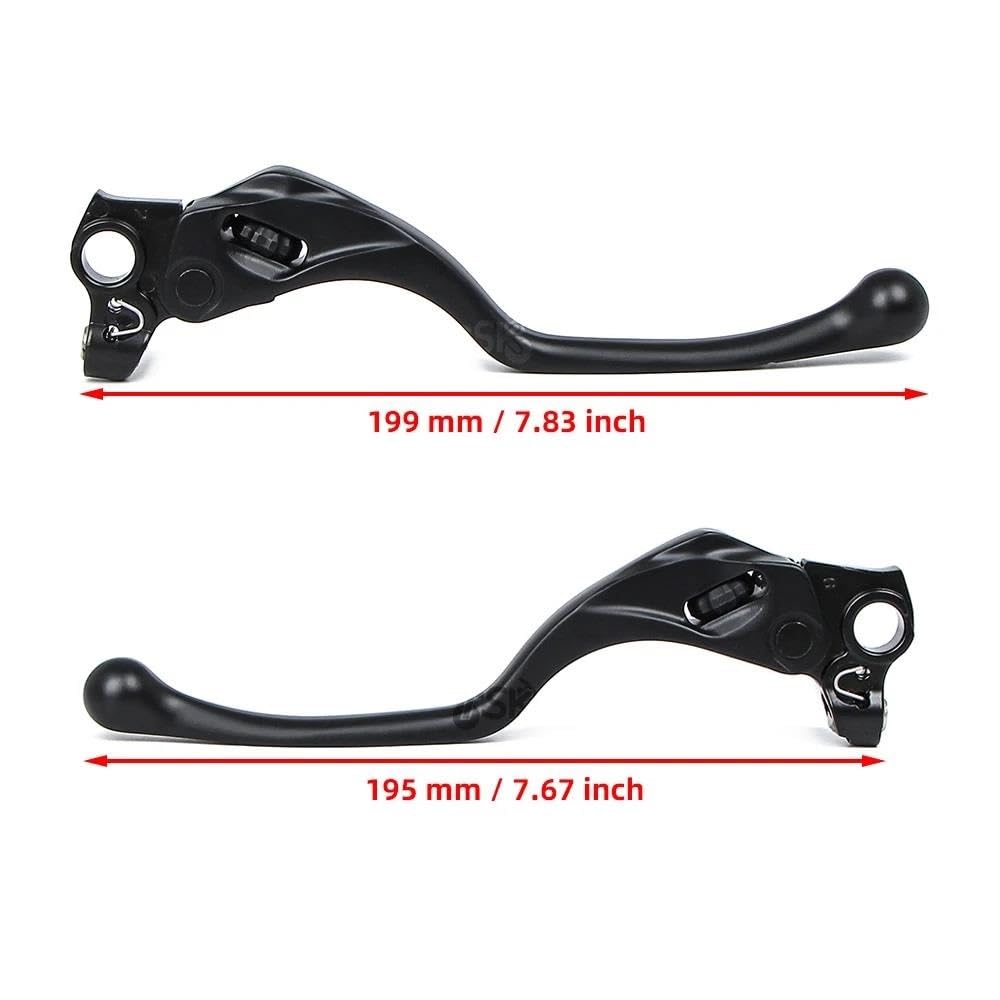 Leve Manubrio Per DUCATI Per Monster 821 Per Scrambler 800 1100 Per Multistrada 950 Moto Leva Freno Anteriore Frizione Leva Di Controllo Maniglia Leve Leve Freno Frizione(Righr)