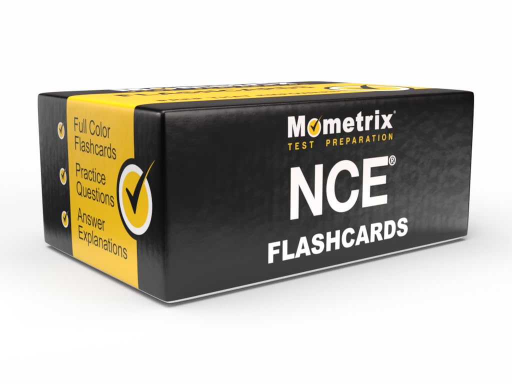 NCE Study Cards: NCE Exam Prep 2026-2027 with Practice Test Questions for the National Counselor Examination [Full Color Cards]