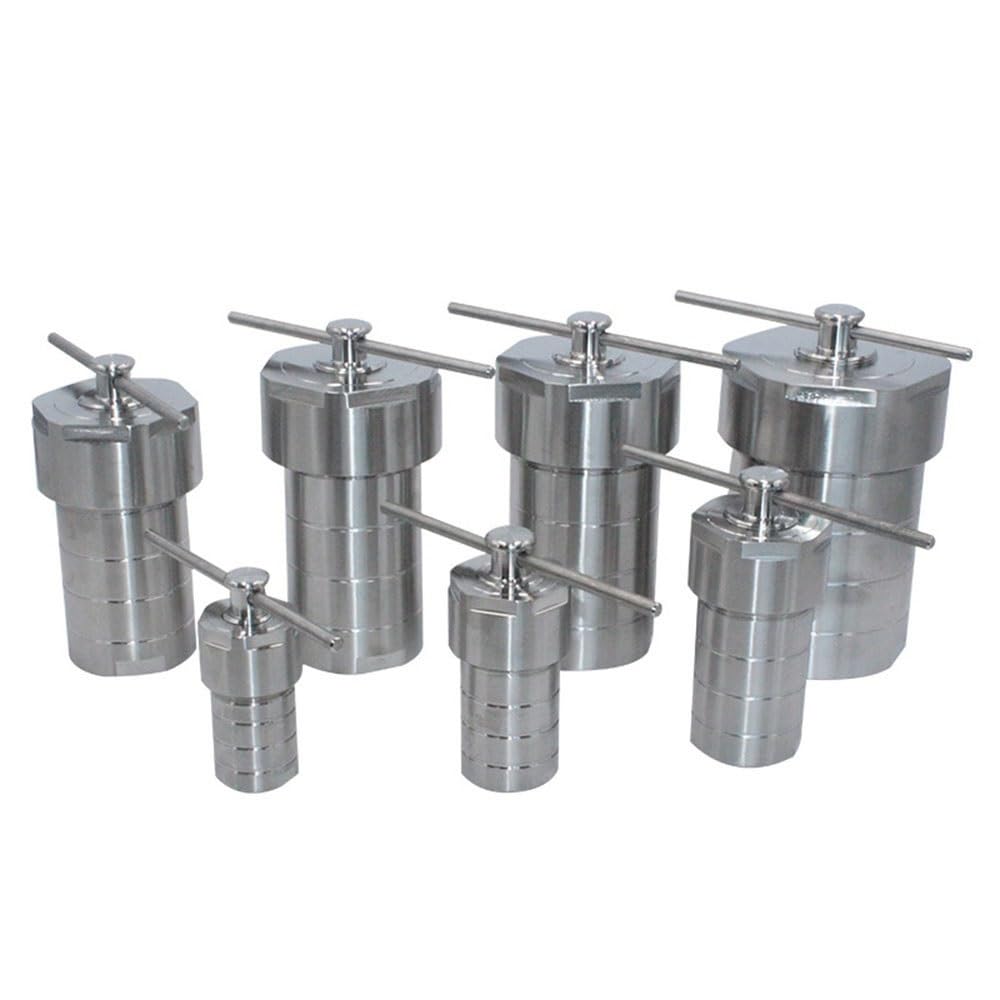 Réacteur Autoclave, avec Chambre De Synthèse Hydrothermale en PTFE 20 ML/ 25 ML/ 50 ML/ 100 ML/ 150 ML/ 200 ML/ 250 ML/ 300 ML/ 500 ML (Size : 50ml)