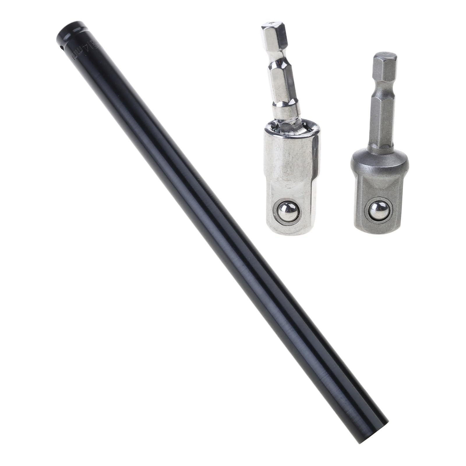 Hollow Socket Adapter Ceiling Leveling Sleeve with 360 Rotatable 1/2inch Impacts Socket Adapter for Ceiling Thread Impacts