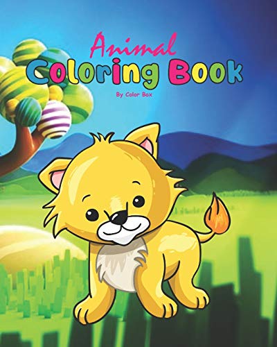 Animal Coloring Book: Coloring Books for Kids and Toddlers, Cute Animals Coloring, Children Activity Books for Kids Ages 2-4, 4-8, Boys, Girls, Fun ... Learning of Animals (Animal Coloring Books) image 3