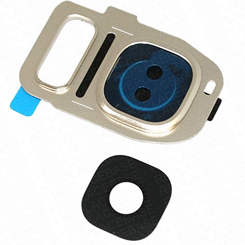 - Copriobiettivo per Fotocamera Posteriore Samsung Galaxy S7 Edge Colore: Oro