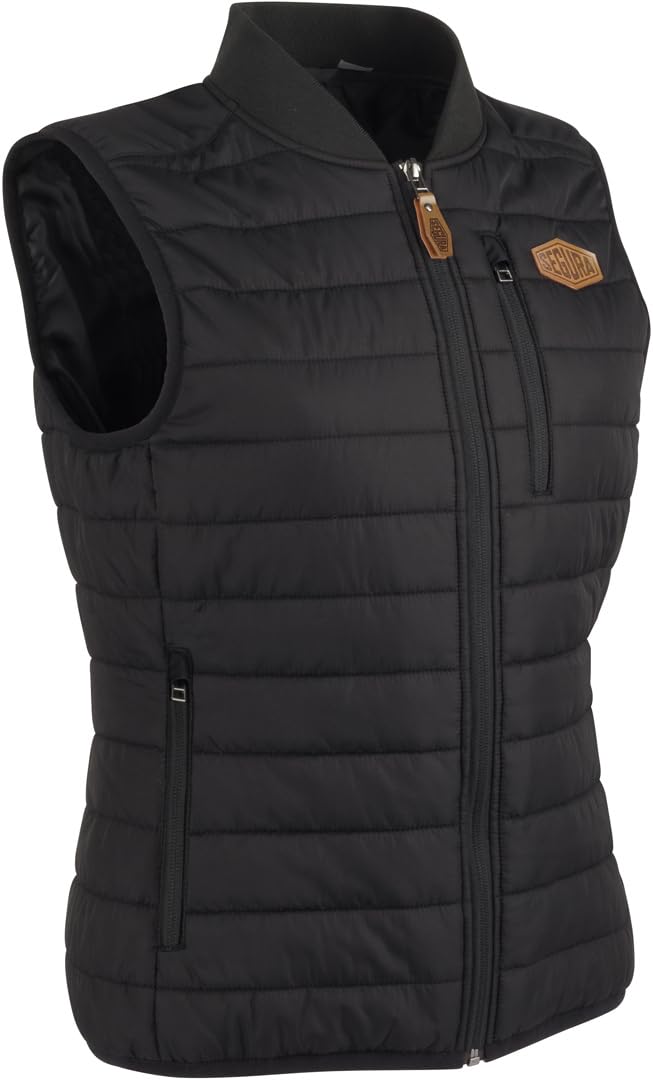 SEGURA Tipy Gilet da donna, nero, 38