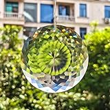 Eigenschaften: Loch CROSYO 1pc 75mm freie Glaskristallprismen Lüsterbehang Anhänger Suncatcher hängende Verzierung Crafts Zubehör Home Gartendeko