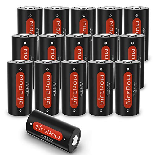 CR123A 3.7V Arlo Camera Battery, 750mAh Lithium Ion Battery for Arlo VMC3030 VMK3200