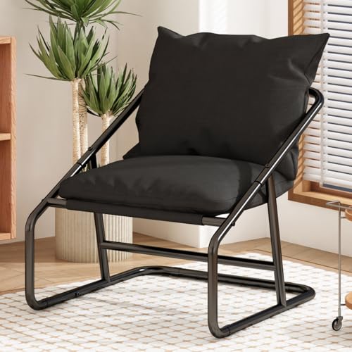 Reviews de Sillones en Oferta para comprar hoy. 43 Uzelia Sillon Individual con Estructura Metálica y Cojines de Espuma, Puff Sillon Adulto, Sillones para Sala, Mueble para Sala, Oficina o Recámara, Cuarto, Fáciles de Montar, 75...