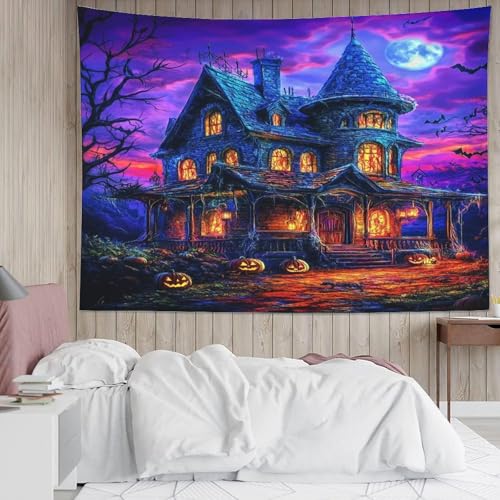 Tenture murale Halloween pour décorer une chambre de salon