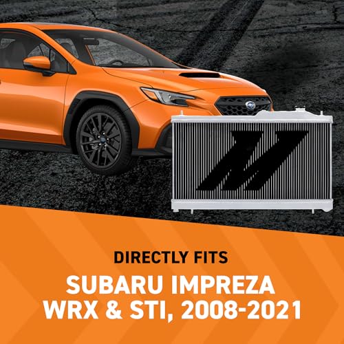 Mishimoto MMRAD-STI-08 Performance Aluminum Radiator, Compatible with Subaru Impreza WRX - STI, 2008-2019 - Image 3