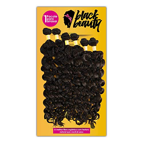 CABELO ORGANICO CACHO 4B - 55/60/65CM - COR 2