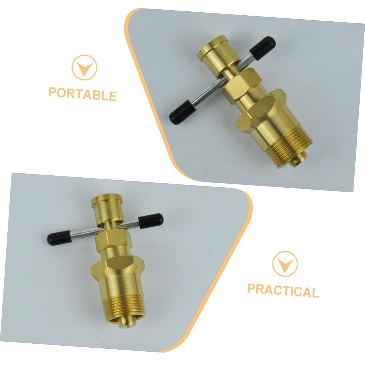 SOLUSTRE 15mm 22mm Brass Olive Puller Tool for 1/2 3/4 Inch Sleeve Puller Ferrule Remover for Plumbers