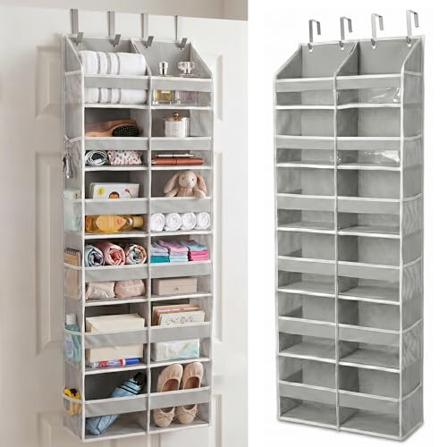 Over the door organizer - extra wide hanging storage