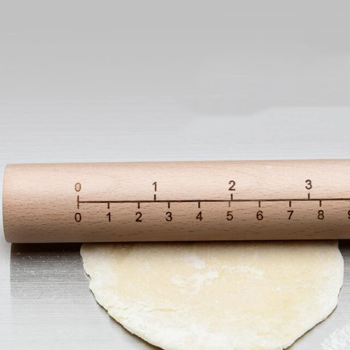 Rodillo antiadherente para hornear, rodillo de masa para tortillas y pasteles, herramienta de cocina de alta calidad, fácil de limpiar, ideal para panaderos caseros