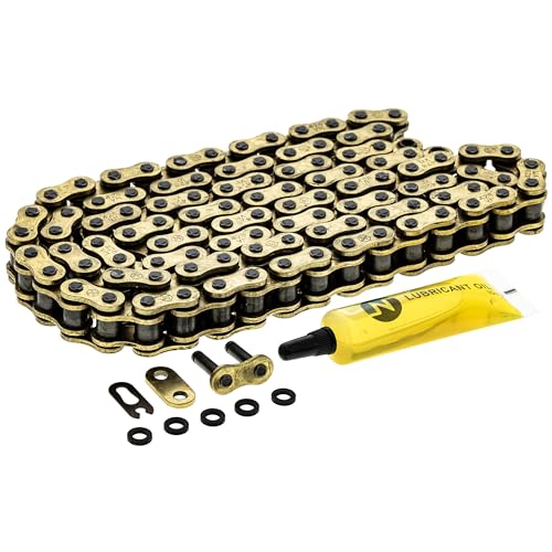 NICHE Gold 428 X-Ring Chain 106 Links with Connecting Master Link