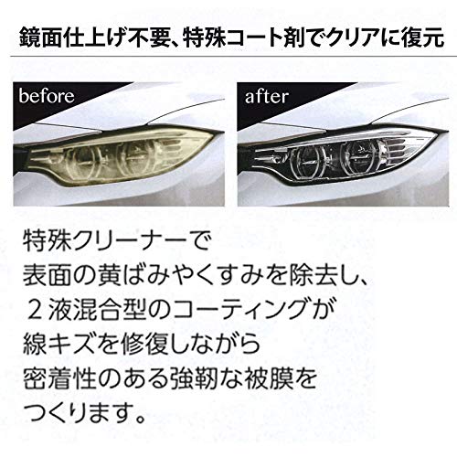 Amazon.co.jp: シーシーアイ GC耐久ヘッドライトコート 黄ばみ除去