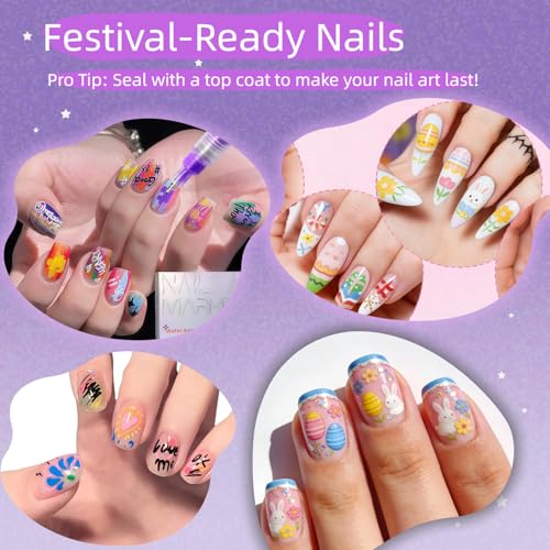 12-Color Nail Art Pens Set for DIY Manicures – 4% Off - Image 5