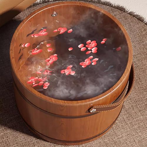 Spa de Pies de Madera de Cedro 25cm Sin Tapa miniatura 5