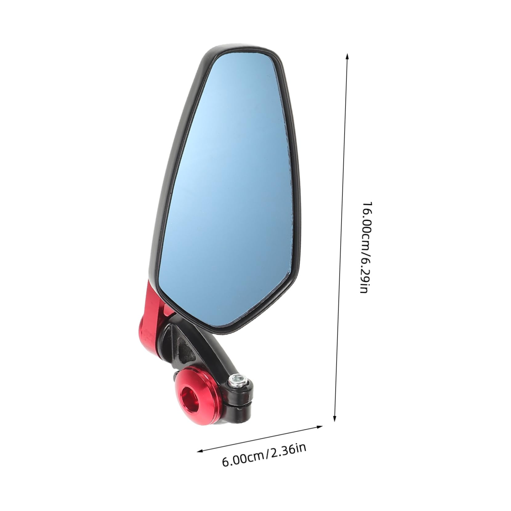 PRETYZOOM Specchietti Angolo in Alluminio Manubrio e Lega Regolabile per di Retrovisori 22mm, Visibilità Migliorata Veicoli Due Ruote per Scooter e Ciclomotori