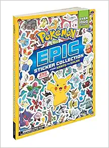 Pokémon Epic Sticker Collection 2nd Edition: From Kanto to Galar (2) (Pokemon Epic Sticker Collection) book cover