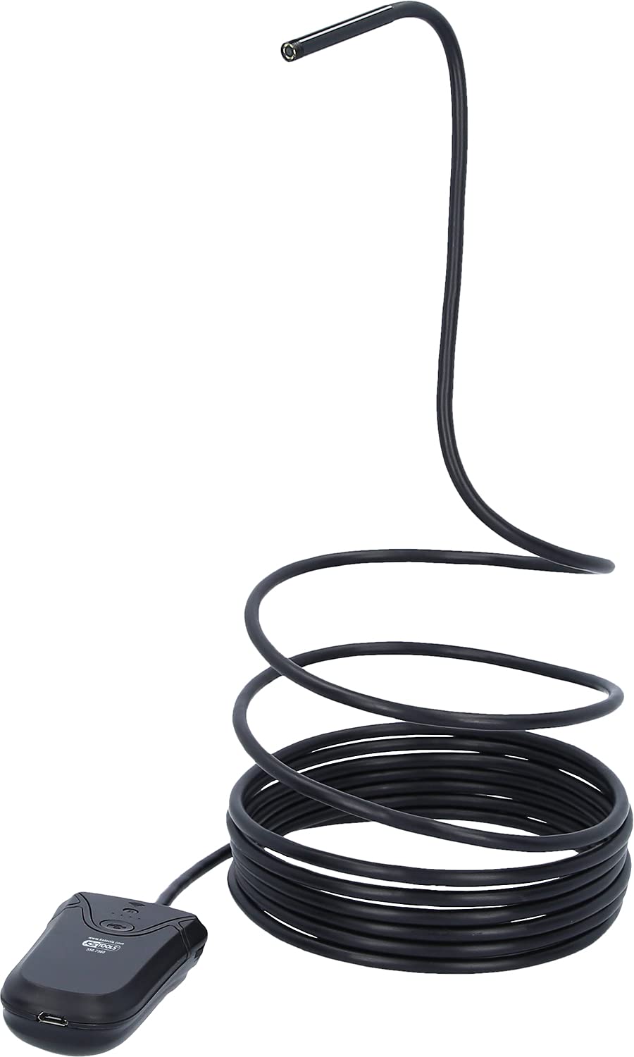 KS Tools 550.7560 Zestaw wideoskop wi-fi Ø 5,5 mm 0° sonda z kamerą przednią HD, 5-szt