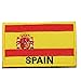 CULER Spagna Bandiera Armband Zona Ricamato Hook e Adesivi Label Loop Ricamo Badge Panno Morale Militare Banda Panno Ricamo