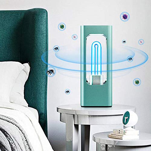 Preisvergleich Produktbild CYING LED UVC Desinfektion Lampe, LED-Licht keimtötend tragbare batteriebetriebene Sterilisation Licht für Schlafzimmer Küche Waschraum Schrank