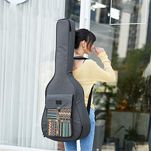 NINAINAI Housse pour Guitare Acoustique Sac à Guitare Acoustique épaissié et Sac de Guitare de Coton de 41 Pouces Plus… - Les Beatles, Paul McCartney, John Lennon, RIngo Starr, George Harrison NINAINAI Housse pour Guitare Acoustique Sac à Guitare Acoustique épaissié et Sac de Guitare de Coton de 41 Pouces Plus… – Image 8