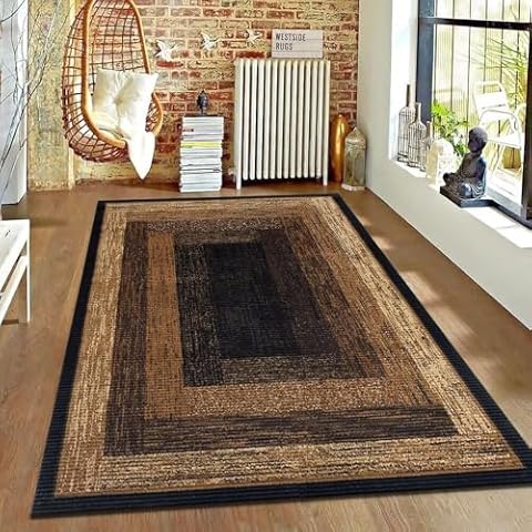 Drsbbaep Vintage Wood Grain Trap Area Rug for Living Room 3x5 ft 3D Stripe Print Illusion Sensation of Falling Floor Mats Black Washable Boys Girls Bedroom Rug Cover