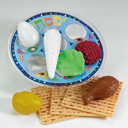 Rite Lite Passover Deluxe Play Seder Set , 10 Piece Gift Box Decor For Pesach Holiday - Fun For Kids And Family #TOP1