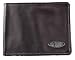 Big Skinny Men's Super Skinny Leather Bi-Fold Slim Wallet, Holds Up to 30 Cards, Black