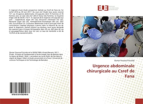Urgence abdominale chirurgicale au Csref de Fana