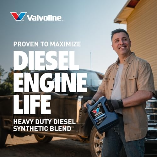 Image of Valvoline Heavy Duty Synthetic Blend 15W-40 Diesel Engine Oil 2.5 GA, Case of 2