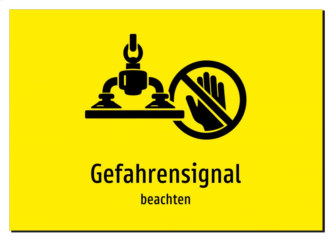 40137-DE-S-09 | Gefahrensignal - beachten