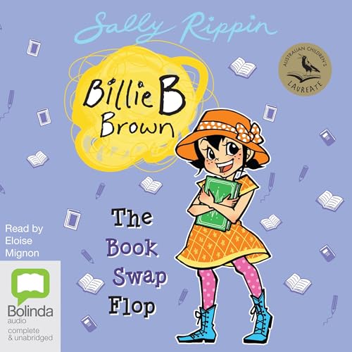 The Book Swap Flop Audiolivro Por Sally Rippin, Aki Fukuoka - illustrator capa