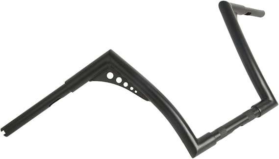 CUSTOM CHROME CCI 12 Rise 1-1/4 Ape Hanger Handlebar Fit for Harley Dyna
