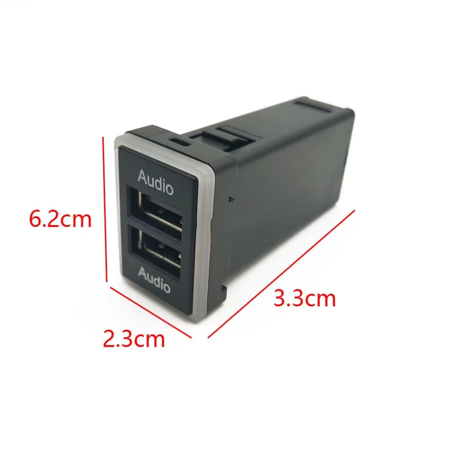 Console Centrale À Port USB Compatible Avec Toyota Pour Camry Pour Prius Adaptateur Double Port Audio Disque U Prise Flash Lecture Musique Interface USB AUX voiture