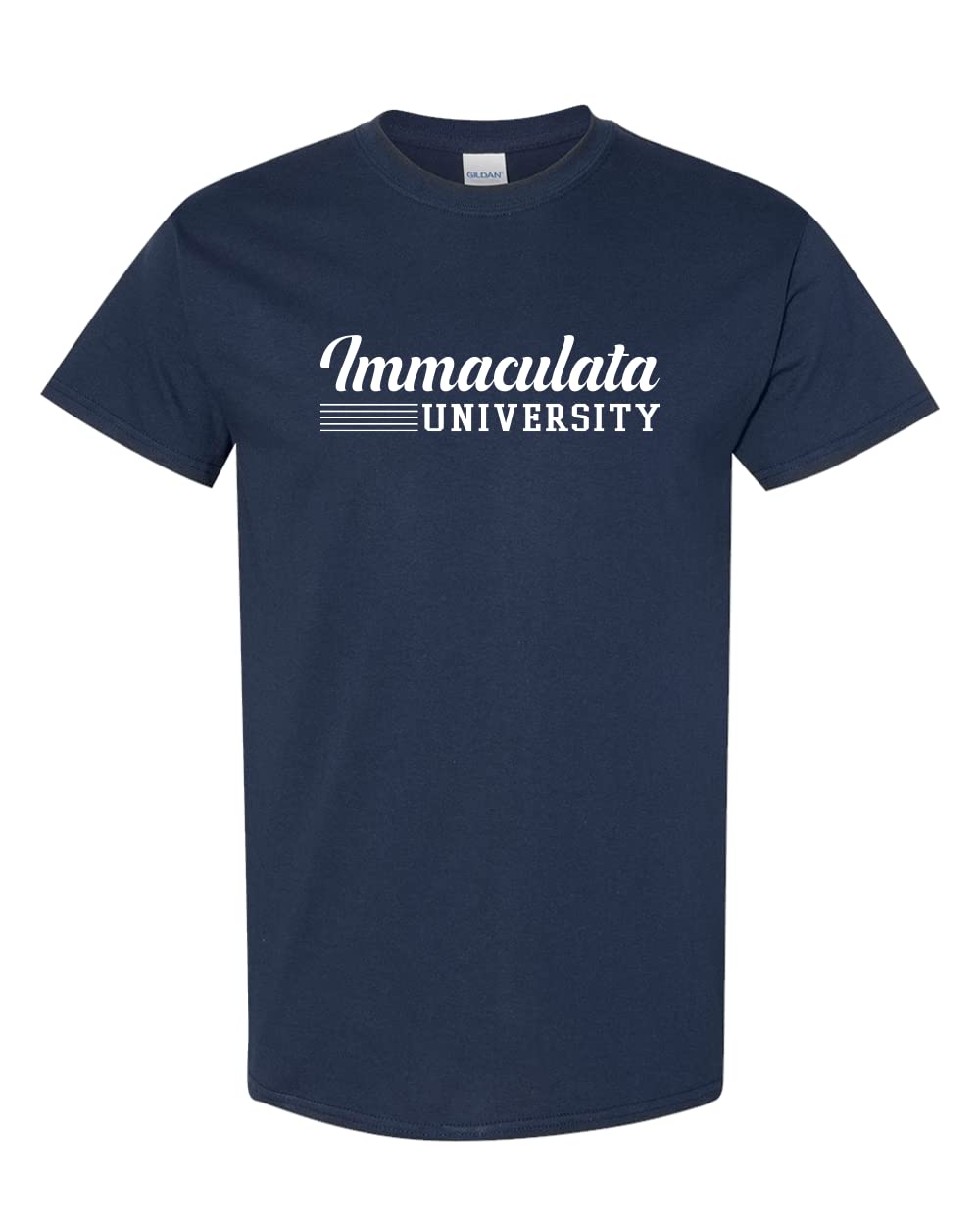 CreateMyTeeImmaculata University Unisex Short Sleeve T-Shirt - Immaculata Mighty Macs Apparel