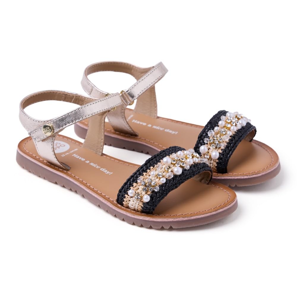 GIOSEPPO Solway Adjustable Strap, Gold, 7 UK