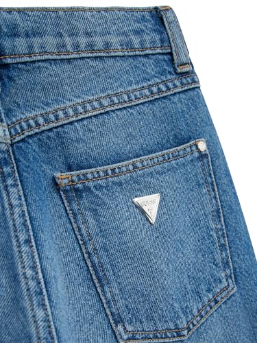 Guess Girls' 90s Rigid Denim Pants with Destruction4