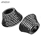 Andoer Filterring-Adapter, 18-teiliges Kameraobjektivfilter-Metall-Adapter-Ring-Set (9-teiliges Step-Up-Set und 9-teiliges Step-Down-Ring-Set)