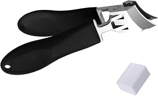 ﻿Slanted Nails Clippers,Wide Jaw Opening Anti-Splash Nails Clippers,Stainless Steel Nails Cutter,for Fingernail,Toenail