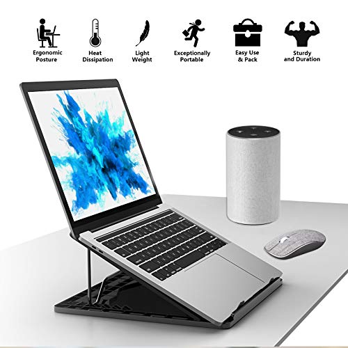 AICHESON-Portable-Laptop-Stand-Adjustable-Height-116-LB-Ergonomic-Ventilated-Computer-Stands-Compatible-with-Apple-MacBook-X5-Black