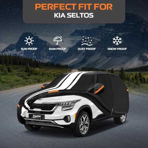 Image of Kayme Heavy Duty Car Cover Custom Fit for Kia Seltos (2019-2026)