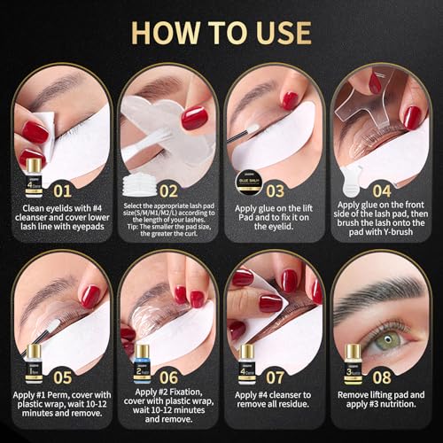 Wugoyu Lash Lift Kit - Brow Lamination Kit, Eyebrow Lamination Kit, Professional Eyelash & Brow 2 In 1 Perm Kit thumb #3