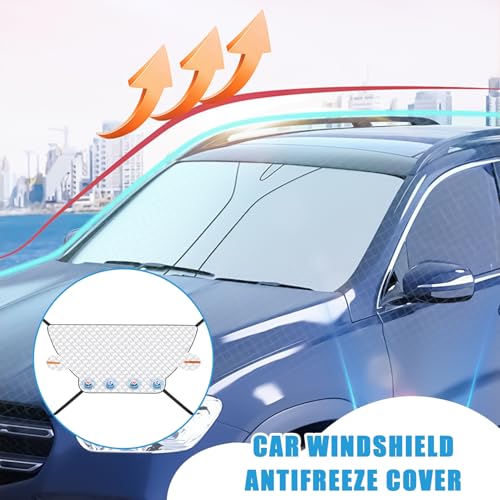 Housse de pare-brise magnétique à 3 couches pour la protection de voiture - 6
