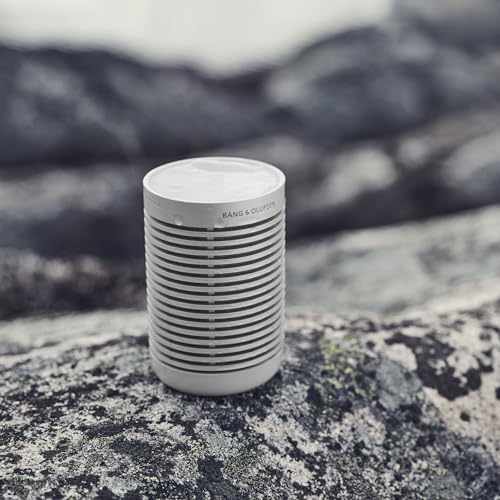 Bang & Olufsen Beosound Explore - Wireless Outdoor Bluetooth Speaker, IP 67 Dustproof and Waterproof, Grey Mist 7 51VkYiD2sSL